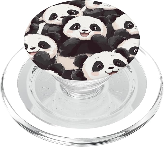 Panda Bear Wildlife Animal Zoo Zookeeper Zookeeping PopSockets PopWallet for MagSafe
