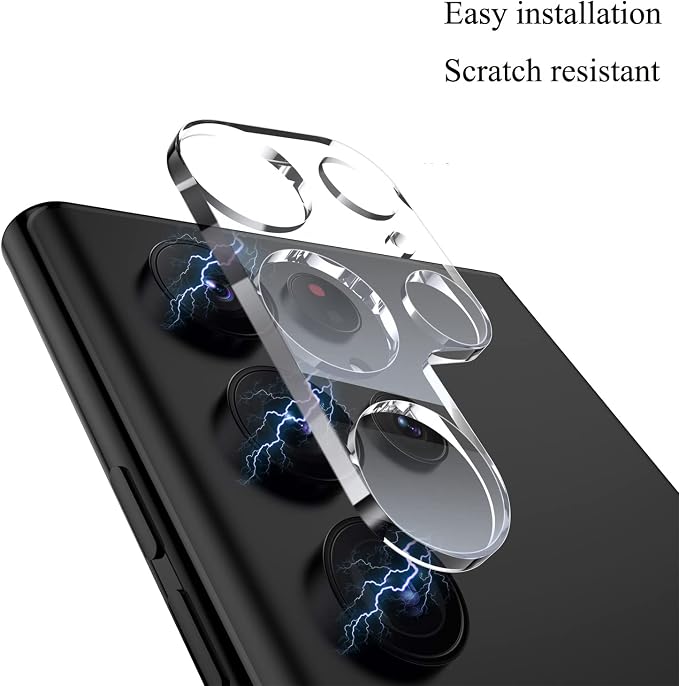 [2 +1]Pack Privacy Glass Designed for Galaxy S22 Ultra 5G 6.8 inch Screen Protector with 1PCS Tempered Glass Camera Lens Protector 2PCS Anti-peep Tempered Glass Film 9H Hardness Scratch Resistant for