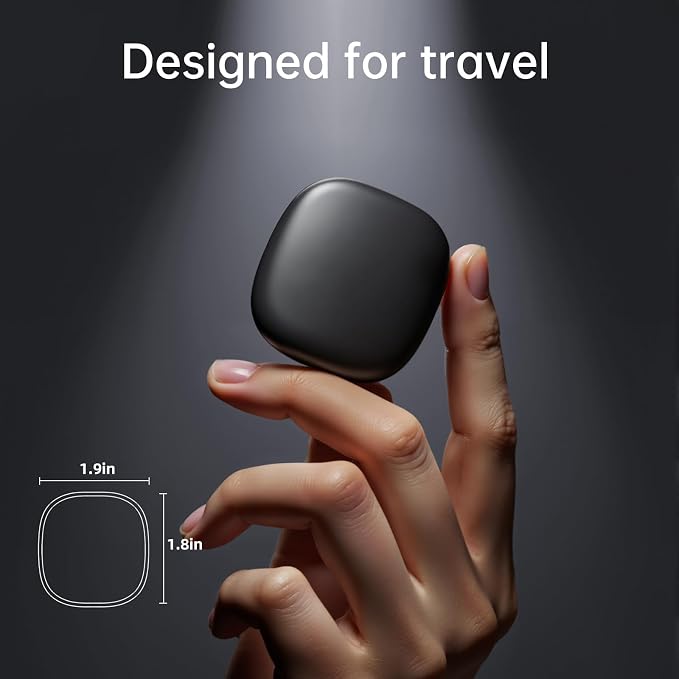 Compatible with Ou-ra Ring Gen3 - Smart Ring Wireless Charger Size 11 600mAh Portable Travel Charging Dock