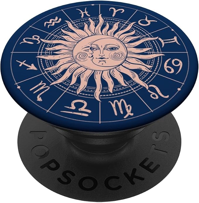 PopSockets Celestial Phone Grip - Ancient Signs PopSockets PopWallet for MagSafe