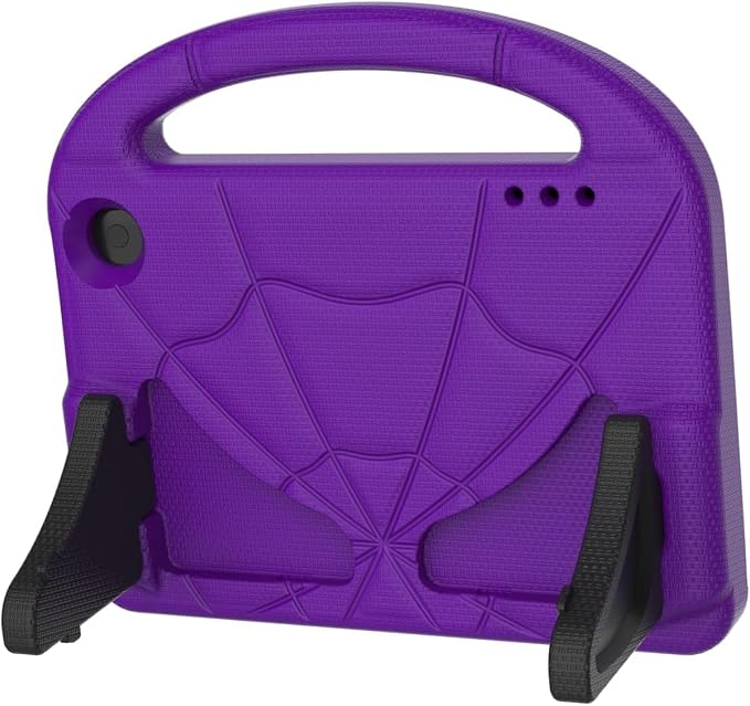 Kids Case for New Tab 7-inch 2024 Lightweight Shockproof Kid-Proof Cover with Stand Cover - Black