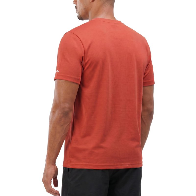 Zengjo Mens Athletic Shirts Moisture Wicking Quick Dry Crewneck Performance T-Shirt for Workout & Running