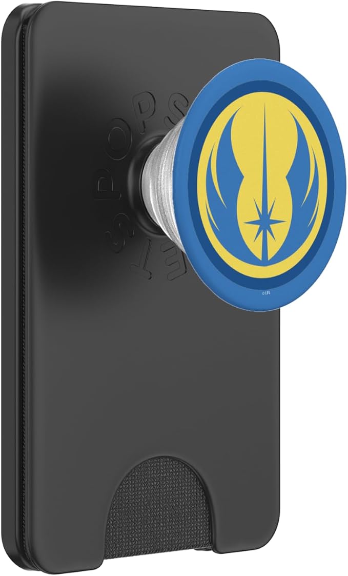 Star Wars Jedi Symbol Yellow Blue PopSockets Adhesive PopGrip