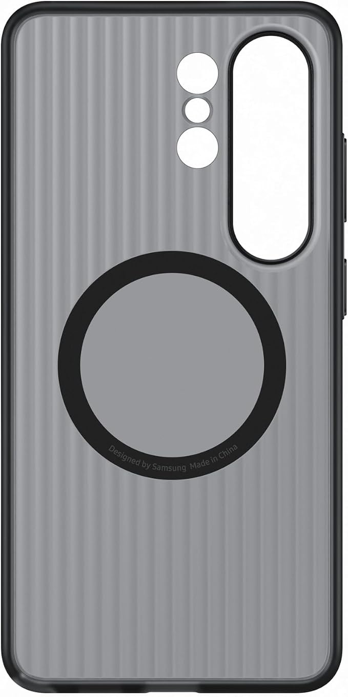 Samsung Galaxy S26 Rugged Magnet Phone Case Scratch Resistant Raised Edges Comfortable Safe Grip Black