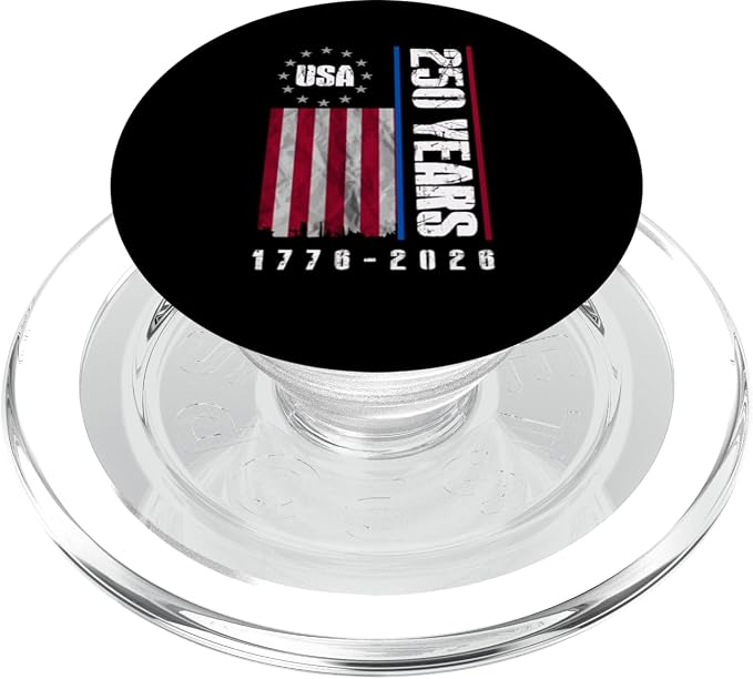 250 Years America Anniversary 250th Independence Day Freedom PopSockets PopWallet for MagSafe