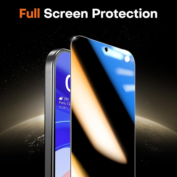 TOCOL for Pixel 2026 Screen Protector Clear | Easy Installation Bubble-Free 9H+ Tempered Glass 11FT Military Grade Shatterproof Anti-Scratch Case Friendly HD 2 Pack