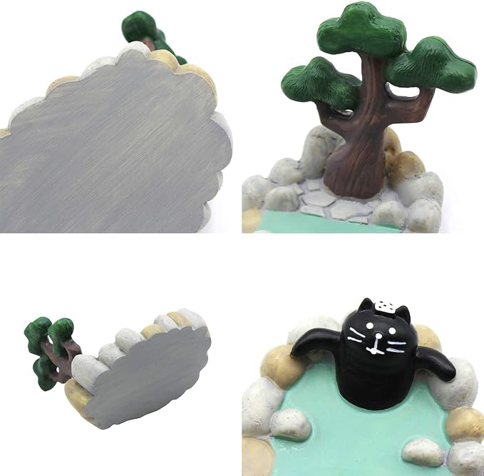 BOLLEY JOSS Desk Cell Phone Holder Stand Pink Sofa with Cute Cat Kitty for Office Free You Hands Home Ornament
