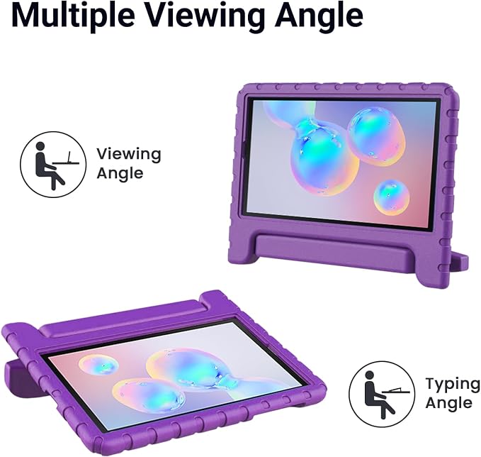 Kids Case for Samsung Galaxy Tab S6 Lite Shockproof Handle Stand Blue | Lightweight Kids Friendly EVACompatible with Samsung Galaxy Tab S6 Lite 10.4 Inch 2024/2022/2020 Release S Pen Holder