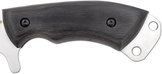 Snake Eye Machete with Heavy Duty Construction-Ergonomic Non-Slip Handle and Belt Sheath for Gardening, Land-Management, Bushcraft, Hunting and Outdoor