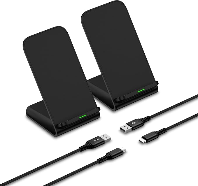 Pixel 10a 10 Wireless Charger Stand Fast Charging for Google Pixel 10a/10 | Pro XL/9a/9/8 Pro/8/7 Pro/7/6 Pro/6/5/4 XL/4/315W Fast Wireless Charging Station for iPhone 17e 17 16e 16 15Samsung S26 S2