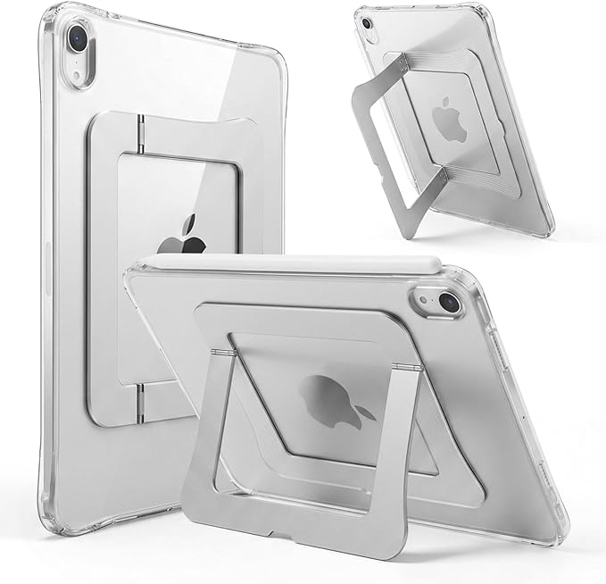 Kickstand Case for iPad mini 7 A17 Pro Slim Protective Clear Cover for iPad mini 7th/6th Generation 8.3 Inch 2024/2021 Sturdy Adjustable Multi-Angle Stand Blue