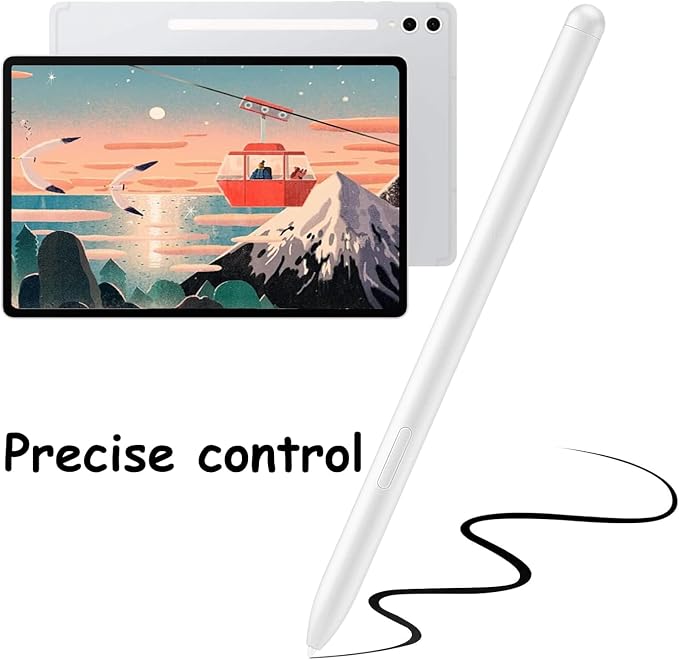 Galaxy Tab S10 Ultra S Pen Replacement for Samsung Galaxy Tab S10 UltraTab S10+S10 Lite Stylus Pen Replacement for Galaxy Tab S10 Ultra S Pen with Tips/Nibs (Black)