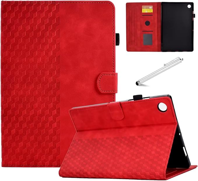 Fancity Case Fits Samsung Galaxy Tab A9/A11 Plus 11” 2025/2023 X210/X216 | Premium PU Leather Cover with Multi-Angles Pencil Holder Smart Wake Sleep for Galaxy Tab A9 A11 Plus X218 Beach
