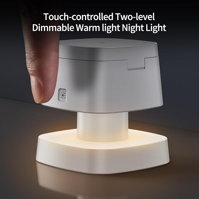 4 in 1 Magnetic Wireless Charging Station15W Fast Charging with Night Light for MagSafe Charger Stand3 in 1 Wireless Charger for iPhone 17/16/15/14/13 Pro MaxApple Watch &amp AirPodsSand Gold