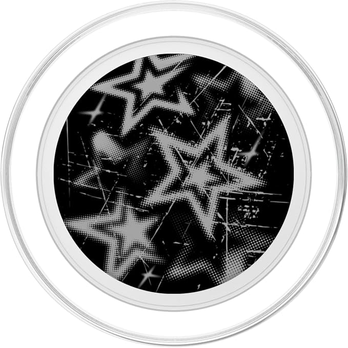 Y2k Grunge Stars 2000s Cyber Vintage Graphic PopSockets PopGrip for MagSafe
