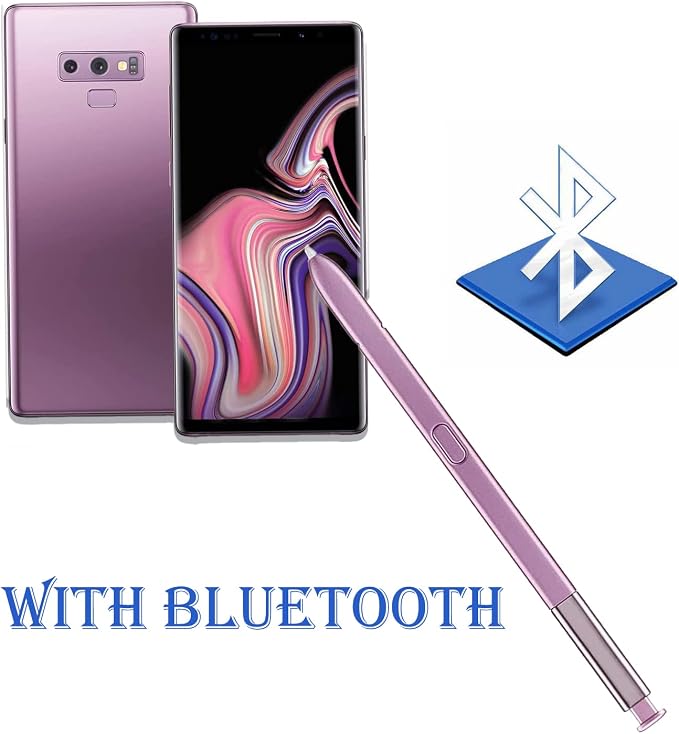 2 Pack Note 9 Pen Replacement for Samsung Galaxy Note 9 PenBluetoothBlack | for Galaxy Note 9 Pen ReplacementCompatible with Samsung Galaxy Note 9 SM-N960 Touch Stylus Pen4096 Pressure Sensitivity