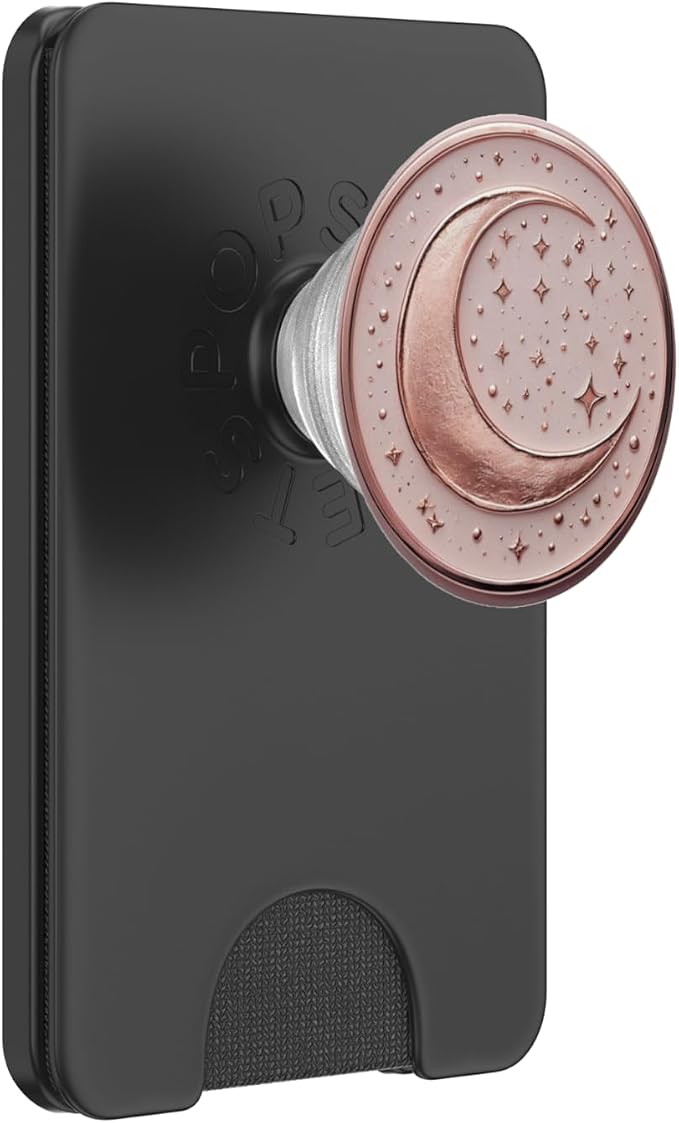 Crescent Moon with Stars Design PopSockets Adhesive PopGrip
