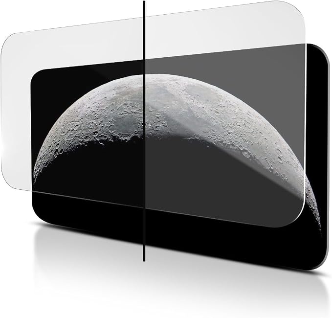 ZAGG InvisibleShield Fusion Privacy Anti‑Glare Samsung Galaxy S24 Ultra Screen Protector – 2‑Way Privacy • Matte Finish • EZ‑Apply Tray (Samsung Galaxy S24 Ultra)