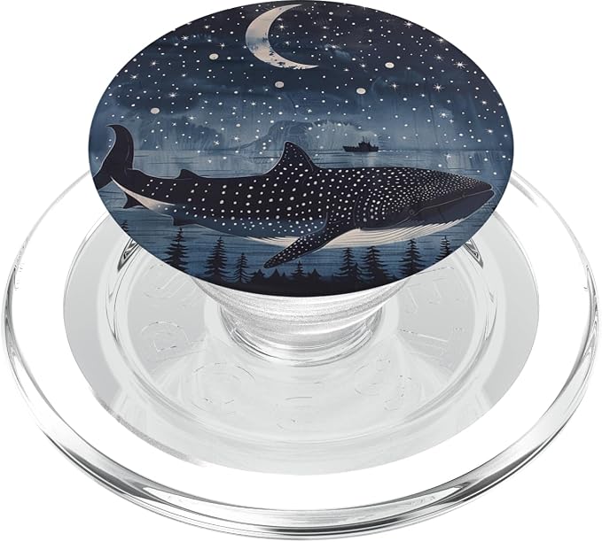 Whale Shark PopSockets PopGrip for MagSafe