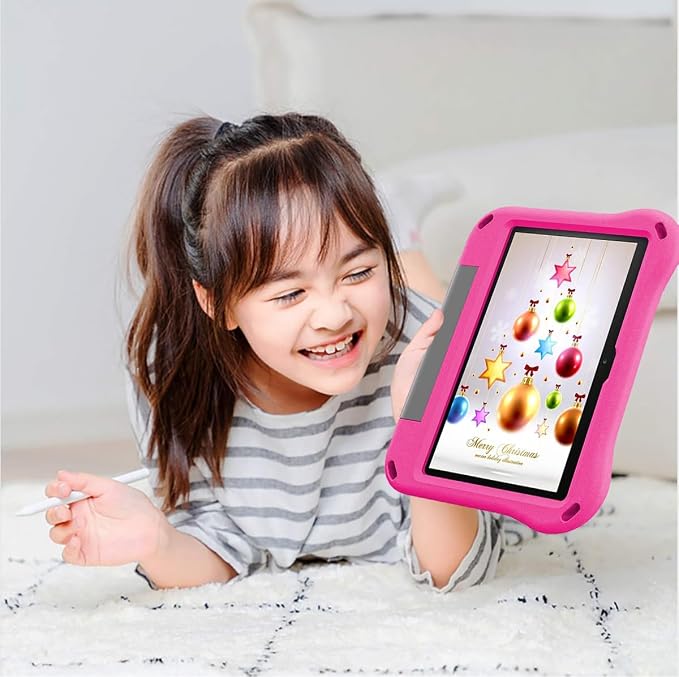 10 inch Tablet Case for kids(Compatible with 13th/11th Gen 2023/2021) (Incompatible with iPad Samsung 10 inch Tablet)Light Weight Shock Proof Convertible Handle Stand Kids Case (A-Light Blue)