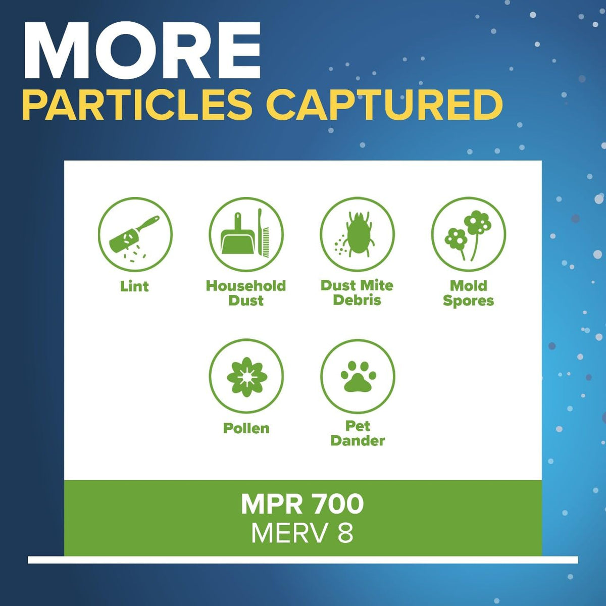 Filtrete 11.5x29.5x1 AC Furnace Air Filter, MERV 8, MPR 700, Tough on Pollen, Easy on Airflow, 3-Month Pleated 1-Inch Electrostatic Air Cleaning Filter, 4-Pack (Actual Size 11.19 x 29.19 x 0.81 in)