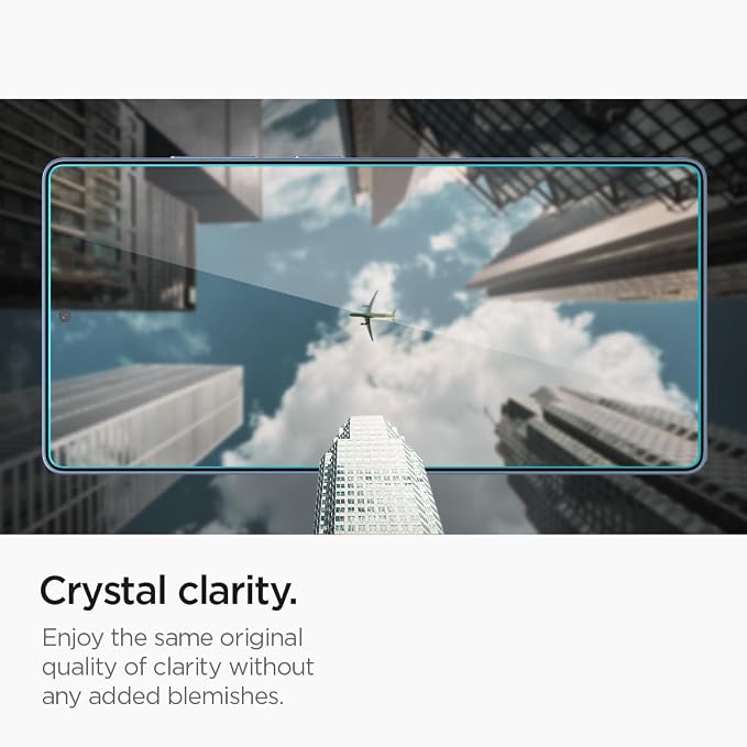 Spigen GlasTR EZ FIT Tempered Glass Screen Protector for Galaxy S24 Ultra | 9H Hardness Tempered Glass Easy Installation Kit Case-Friendly Crystal Clear Touch Responsive Oleophobic Coating