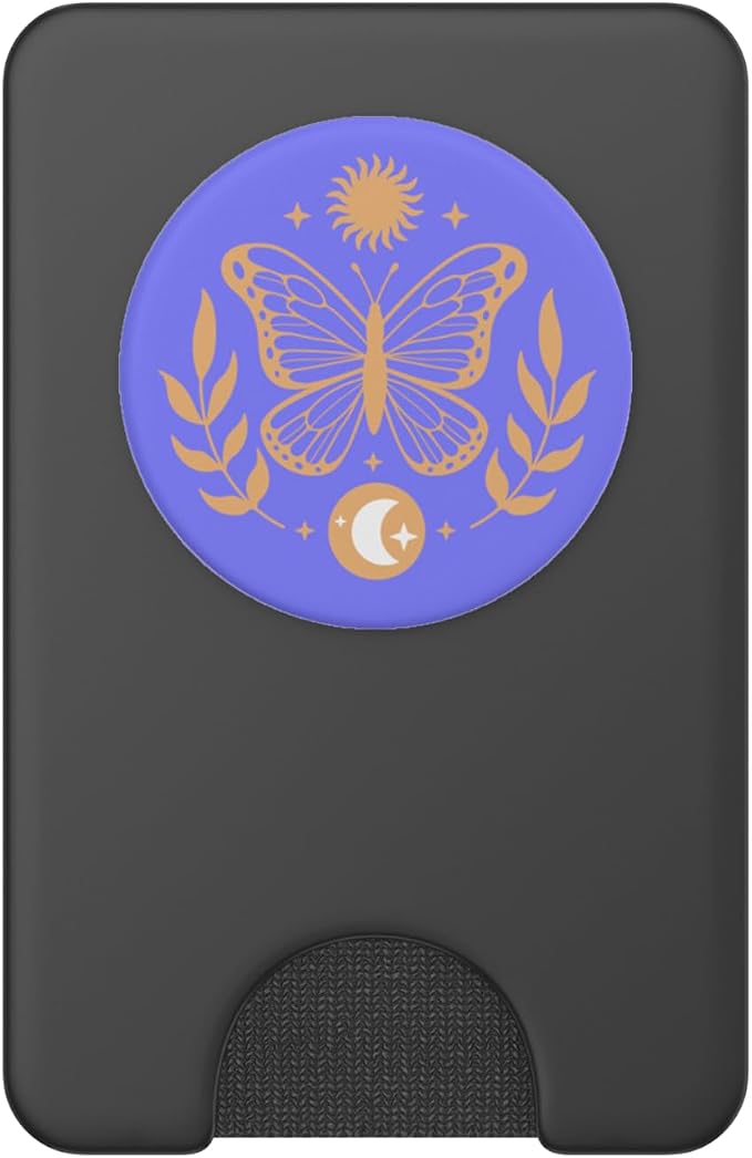 PopSockets Celestial Phone Grip - Twilight Butterfly PopSockets PopWallet for MagSafe
