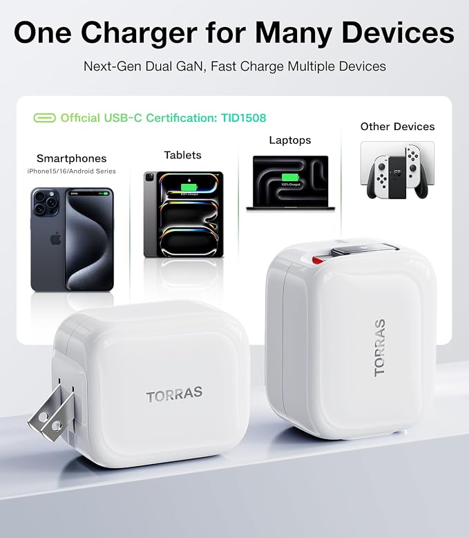 Google Pixel 9 Pro XL Case &amp Dual-Port USB C Charger