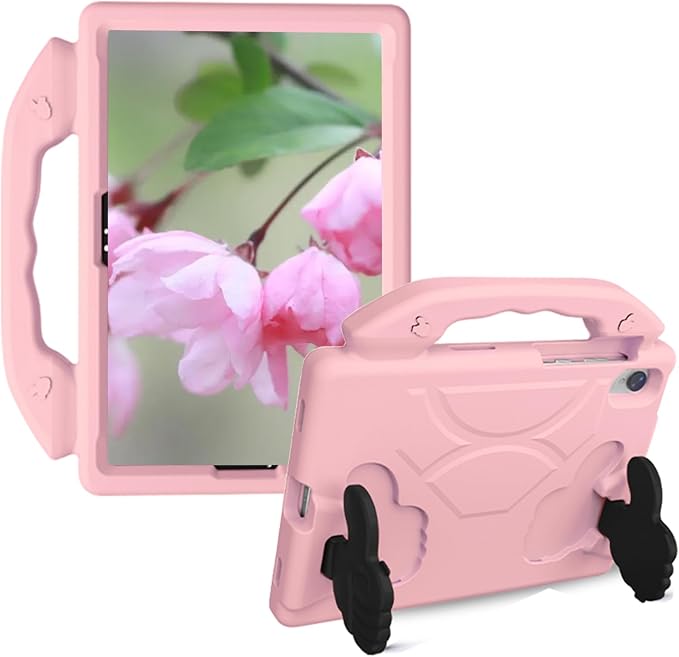 Kids Tablet Case with Built-in Kickstand and Handle Shockproof Cover Compatible with Lenovo Tab M10 FHD Plus 10.3Samsung Galaxy Tab A7/S6 Lite 10.4”Blue