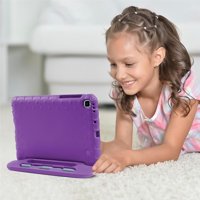 Kids Case for Samsung Galaxy Tab S6 Lite Shockproof Handle Stand Blue | Lightweight Kids Friendly EVACompatible with Samsung Galaxy Tab S6 Lite 10.4 Inch 2024/2022/2020 Release S Pen Holder