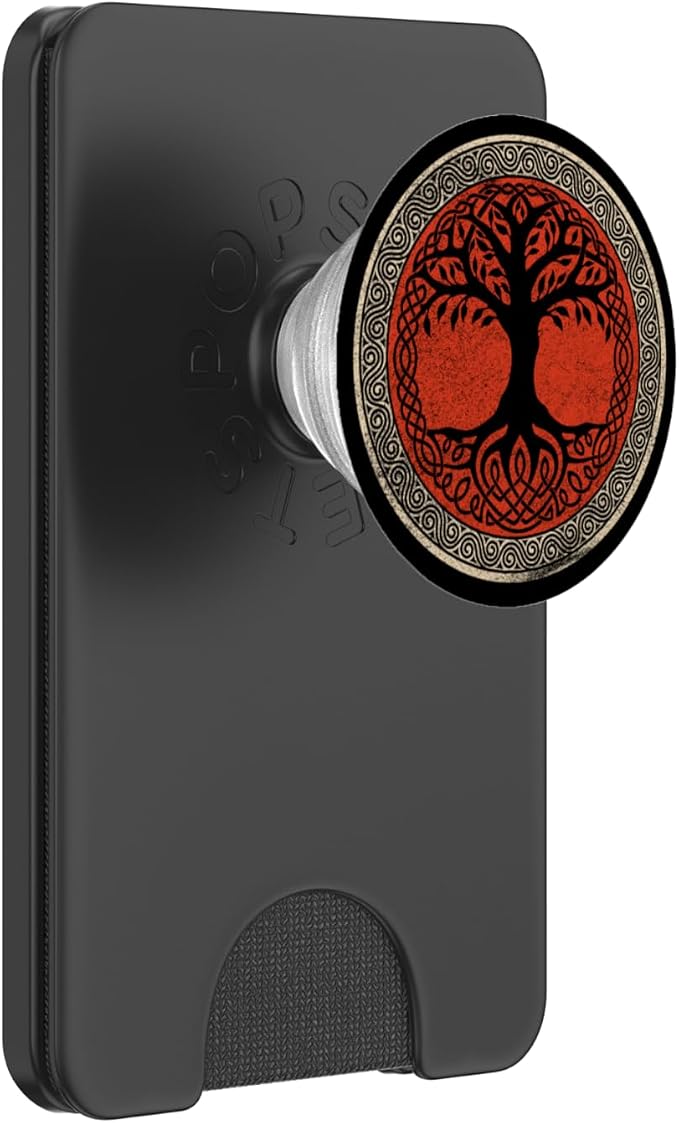 Viking Tree Yggdrasil Odin Wotan Norse Mythology Valhalla PopSockets Adhesive PopGrip