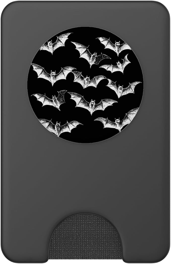 Halloween Bat Wings Spooky Animal Vampire Trick Or Treat PopSockets PopGrip for MagSafe
