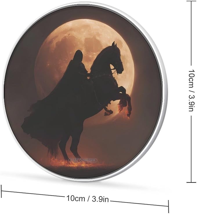 Shadow Rider-Death Wireless Charger Portable Charging Pad | LightweightAll Smartphone