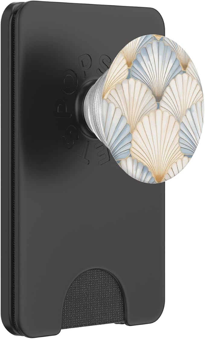 Shell Sea Shell &amp Seashell Coastal PopSockets Adhesive PopGrip