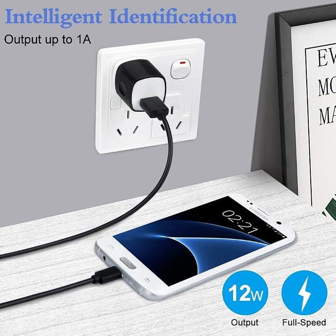 USB Wall Plug 10Pack 1A/5V Single Port USB Wall Charger Block Power Adapter | Charging Cube Brick Box for iPhone 17 16 15 14 13 12 Pro Max/XS Samsung S26 S25 S24 S23 S22 S21 Ultra Android Phone Char