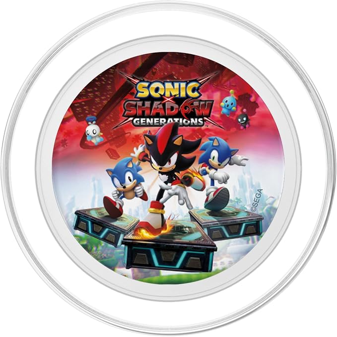 Sonic The Hedgehog Sonic X Shadow Generations - Key Art PopSockets Adhesive PopGrip