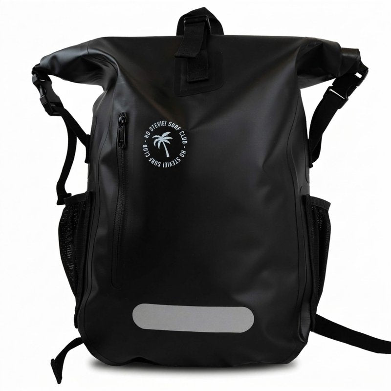 Ho Stevie! 25L Waterproof Surf Backpack - Built For Adventure - Roll Top Closure Keeps Your Gear Dry In Bag