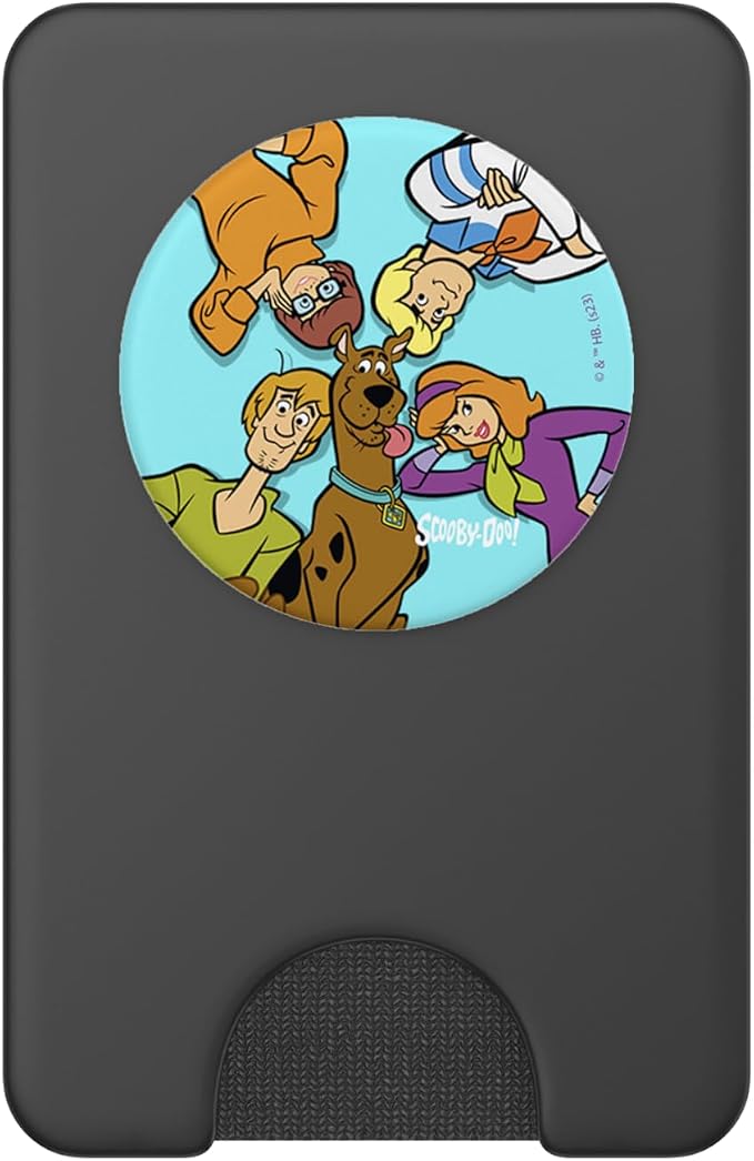 Scooby-Doo Classic Mystery Inc Gang Circle Group Shot PopSockets Adhesive PopGrip