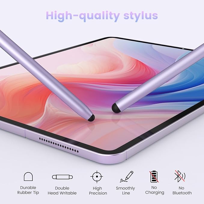 Stylus Pen for Touchscreen 2-in-1 Magnetic Universal Stylists | High Sensitivity &amp Precision Metal BarrelCompatible with iPadiPhoneAndroid Microsoft Surface Nintendo Switch Touchscreen