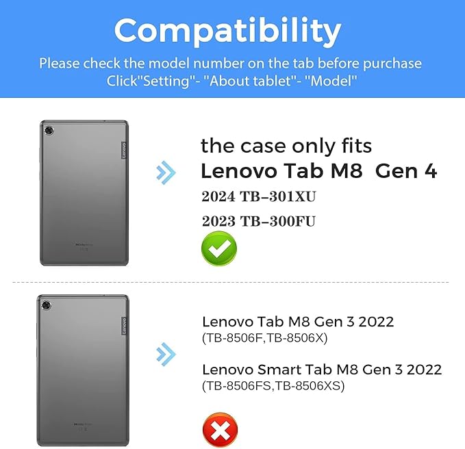 for Lenovo Tab M11 2024Moto Pad 2026 CaseLenovo Idea Tab 11 2025 11 Inch Tablet - Blue