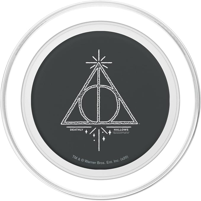 Harry Potter Deathly Hallows Line Art PopSockets Adhesive PopGrip