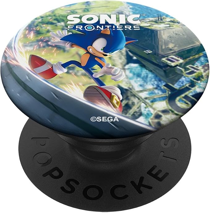 Sonic Frontiers - cover art PopSockets Adhesive PopGrip
