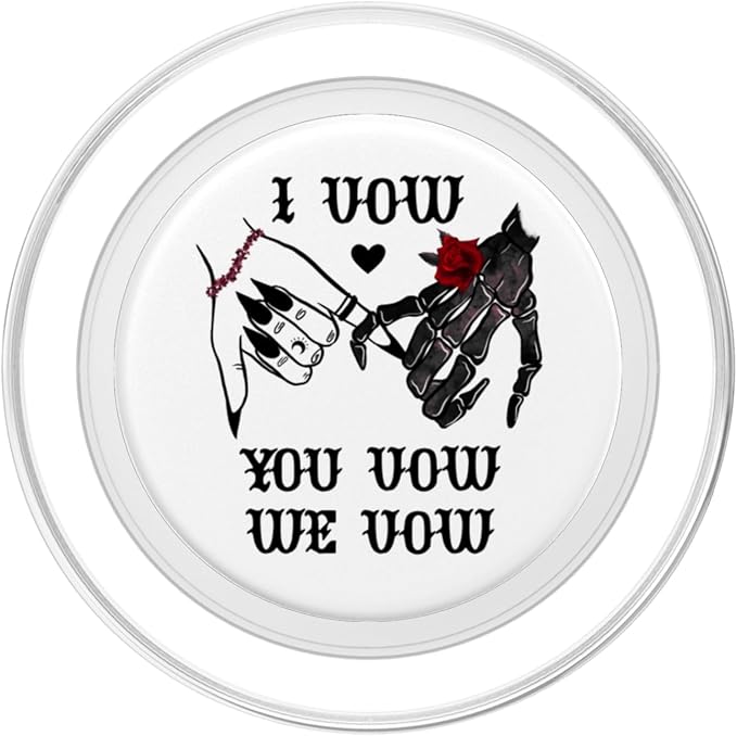 I Vow You Vow We Vow Merch Dark Romance Smutty Book Lovers PopSockets PopWallet for MagSafe