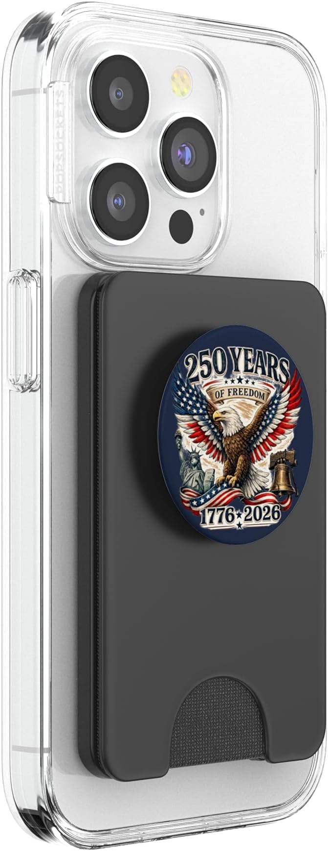 250 Years America Anniversary 250th Independence Day Freedom PopSockets PopGrip for MagSafe