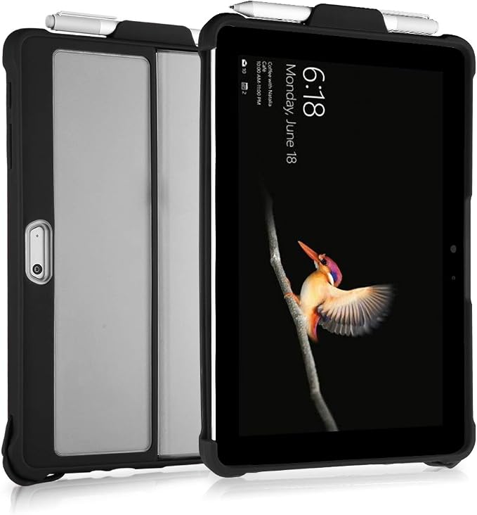for Surface Go 3 Case Surface Go 2 Case Surface Go Cases Shockproof Rugged Folio Surface Go 3/ Go 2/ Go Protective Cases Cover Compatible with Microsoft Surface Go 2/ Go 3/ Go 10 inch Tablet