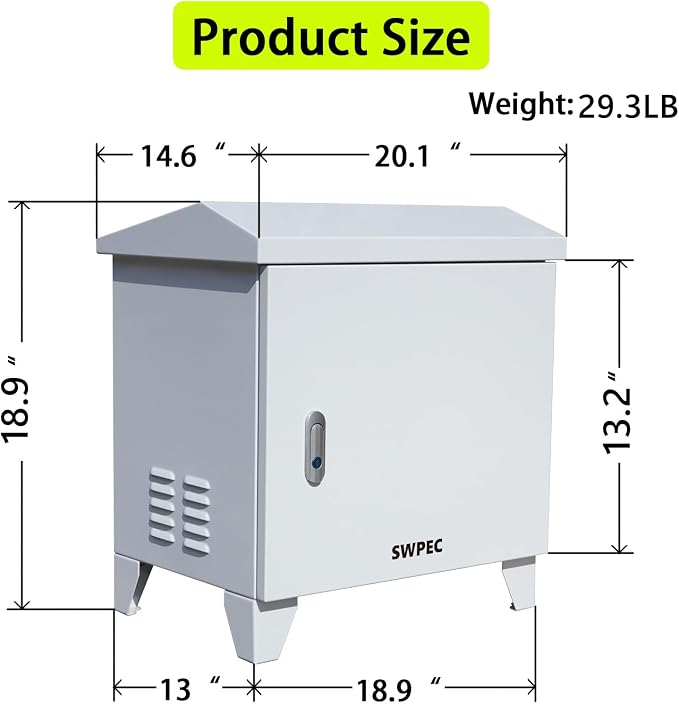 Pond, Water Garden Weatherproof Outdoor Cabinet Enclosure