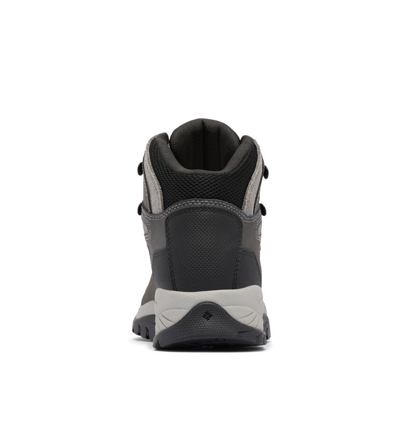 Columbia Womens Newton Ridge Lightweight Waterproof Hiking Boot, Quarry/Cool Wave, 8