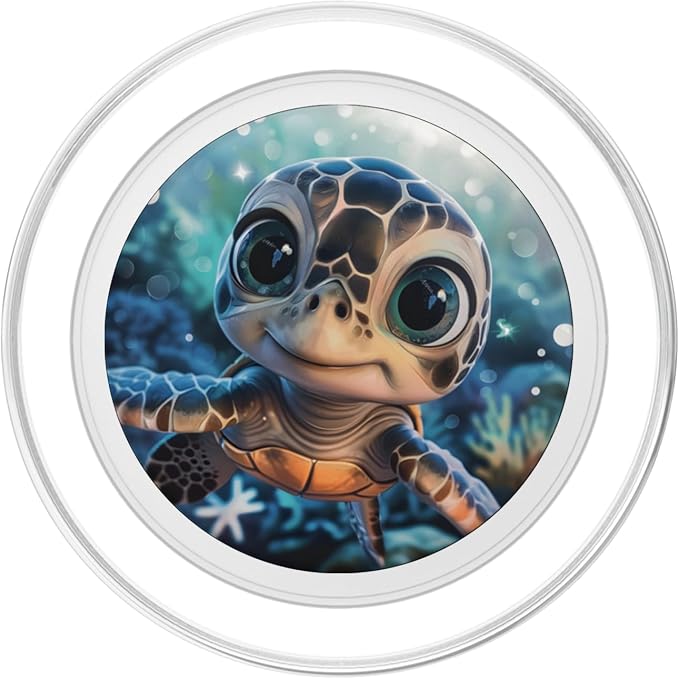 Baby Sea Turtle PopSockets MagSafe PopGrip for iPhone