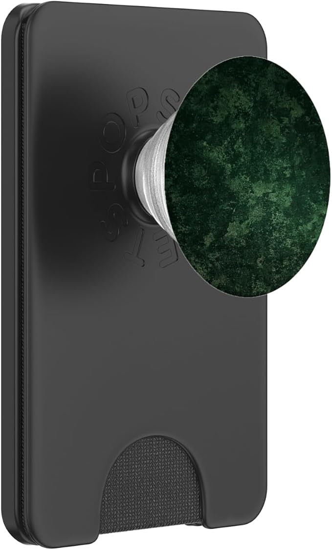 Elegant Dark Green Color Forest Green Pattern PopSockets Adhesive PopGrip