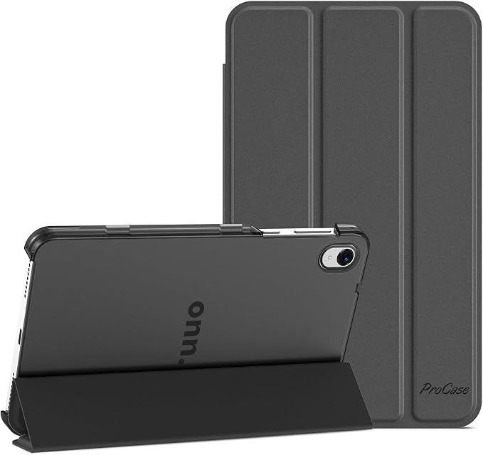 ProCase for Onn. 11 Inch Tablet Pro 2024 Case -Black | Slim Stand Hard Back Shell Protective Smart Cover for Onn. 11” Tablet Pro 2024 Model